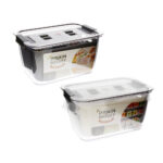 ENVASE PARA ALIMENTOS 3.300ML /HERMETICO/CANASTA DE DRENAJE Y TAPA