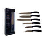 SET DE CUCHILLOS 6 PIEZAS