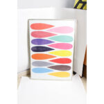 CUADRO LAGRIMAS DE COLORES