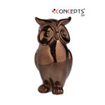FIGURA BUHO BRONCE 8.5X7.5X14.5 CM CPL