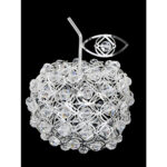 FIGURA MANZANA SWAROVSKI  11X11X12CM CPL
