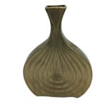 FLORERO DORADO MATE  13" 833-ASDEC052-165A