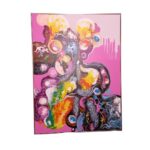 CUADRO FIG PINTURA ABSTRACTADE COLORES/ S /2 90*120 CM 833-FE79-085