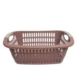 CANASTA PLASTICA -COLOR VARIADOS-  PARA ROPA RECTANGULAR TK-93 CPL