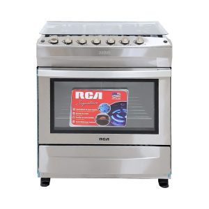 ESTUFA RCA 30´´ CON TAPA DE VIDRIO, ACERO INOXIDABLE RCCR7631