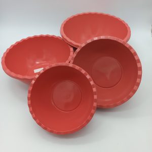 JG 4 PIEZAS BOWL PLASTICOS-COLOR VARIADOS- TK-4C CPL