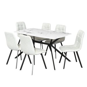 J/C PALERMO 6PTOS BLANCO/GRIS