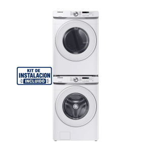 TORRE LAVADORA/SECADORA SAMSUNG 20 KILOS INVERTER A GAS CARGA FRONTAL