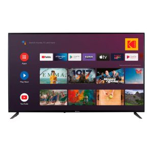 TV KODAK 50" SMART, ANDROID 9.0, BT, 2USB, 3HDMI, 1VGA, 2 CONTROLES