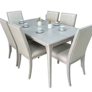 JUEGO DE COMEDOR NAOMI BEIGE 6P